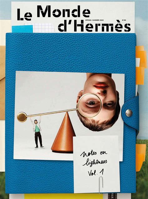 Le Monde d'Hermes 2024 Cover (Hermès) .